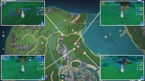 柔灯铃采集路线推荐,4.0柔灯铃收集攻略